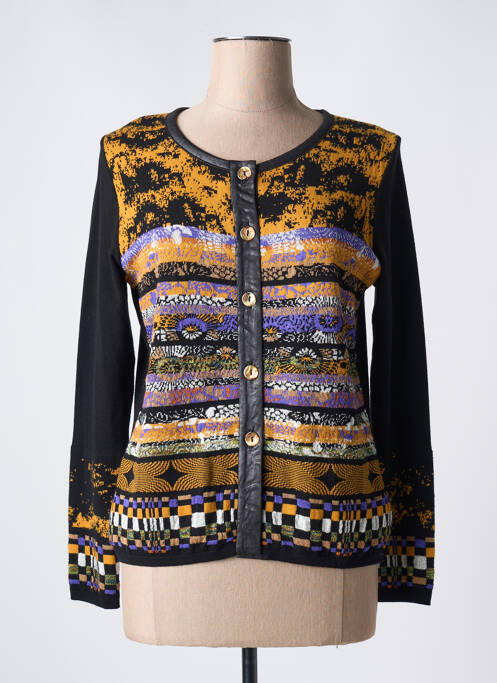Gilet manches longues stretch noir OLIVIER PHILIPS femme