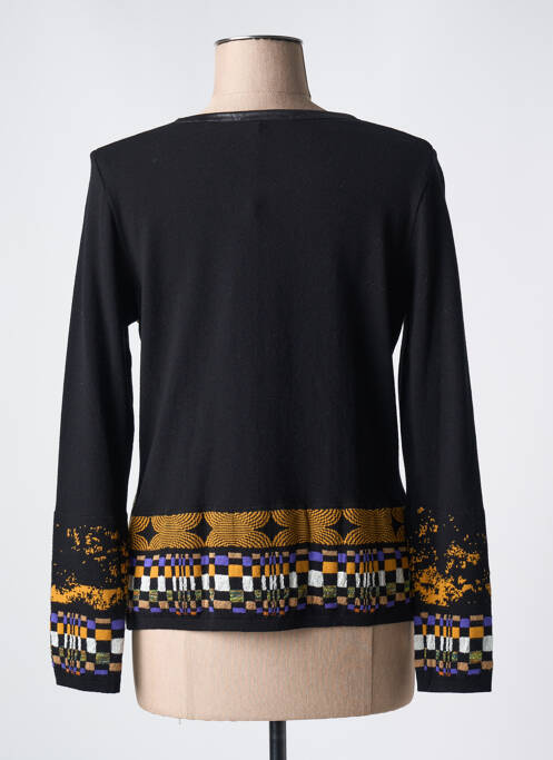 Gilet manches longues stretch noir OLIVIER PHILIPS femme