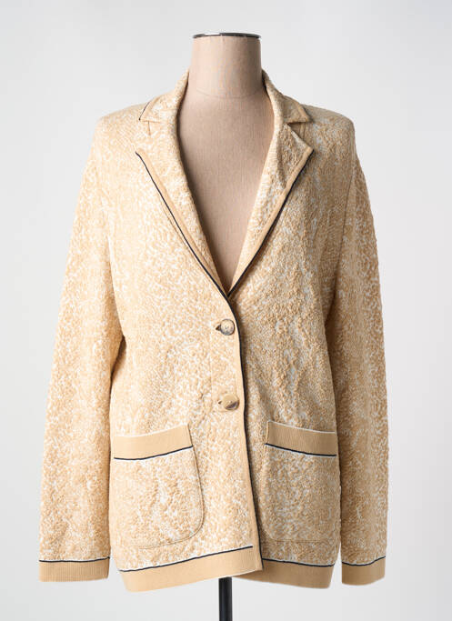 Blazer beige DEVERNOIS pour femme