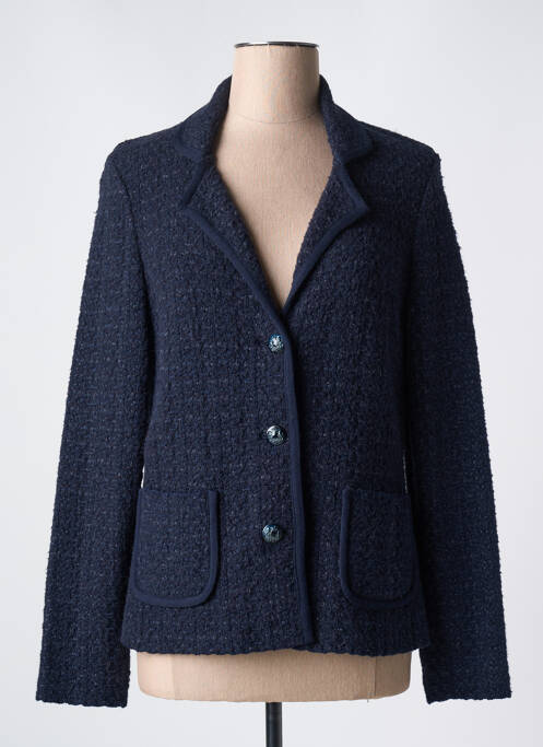 Blazer bleu DEVERNOIS pour femme