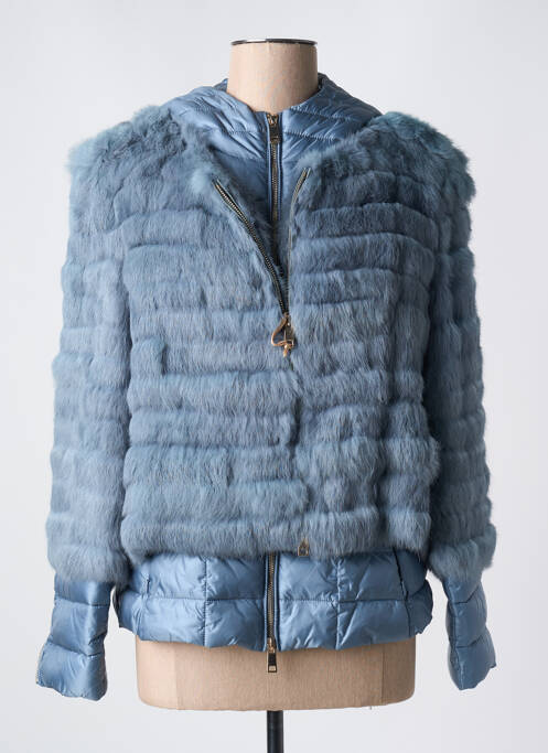 Doudoune bleu PREGIO COUTURE pour femme