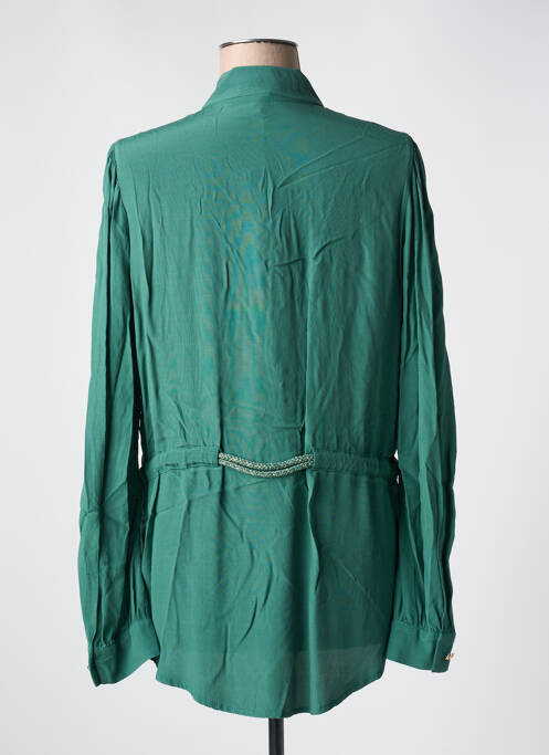 Tunique manches longues vert CAROLINE BISS pour femme