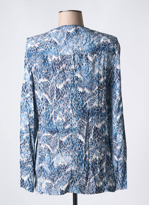 Veste chic bleu EVA KAYAN pour femme