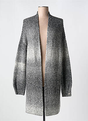 Gilet manches longues manches longues gris CAROLINE BISS femme