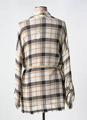 Gilet manches longues beige CAROLINE BISS pour femme seconde vue