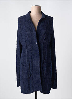 Gilet manches longues bleu CAROLINE BISS pour femme