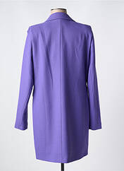 Manteau long violet CAROLINE BISS pour femme seconde vue