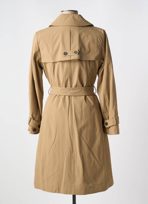 Trench poches sans capuche beige PREGIO COUTURE femme