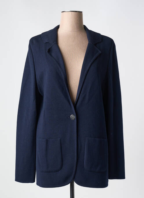 Blazer bleu DEVERNOIS pour femme