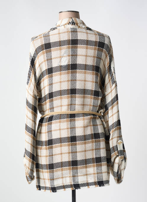 Gilet manches longues beige CAROLINE BISS pour femme