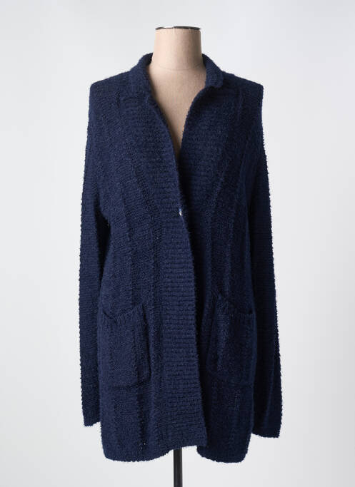 Gilet manches longues bleu CAROLINE BISS pour femme