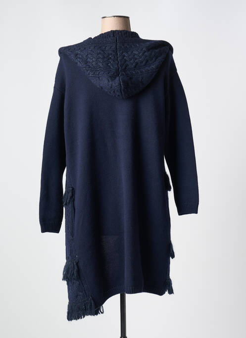 Gilet manches longues bleu FUEGO WOMAN pour femme