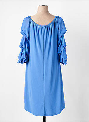 Tunique manches longues col rond bleu JOSEPH RIBKOFF femme
