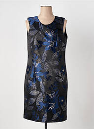 Robe mi-longue sans manche sans manche bleu GREGORY PAT femme