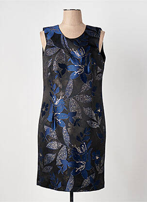 Robe mi-longue sans manche sans manche bleu GREGORY PAT femme