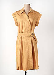 Robe mi-longue beige CAROLINE BISS pour femme seconde vue