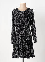 Robe mi-longue noir CAROLINE BISS pour femme seconde vue