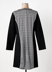 Robe mi-longue noir LESLIE pour femme seconde vue