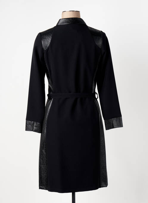 Manteau long noir GREGORY PAT pour femme