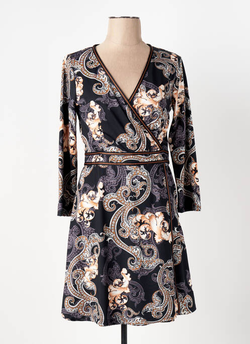 Robe courte noir K-DESIGN pour femme