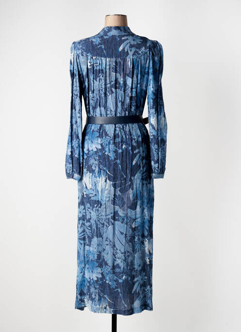 Robe longue bleu CAROLINE BISS pour femme