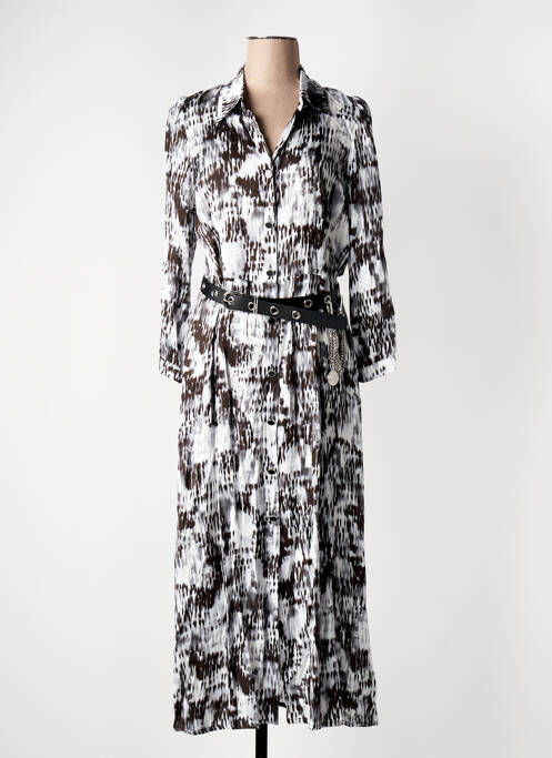 Robe longue noir CAROLINE BISS pour femme