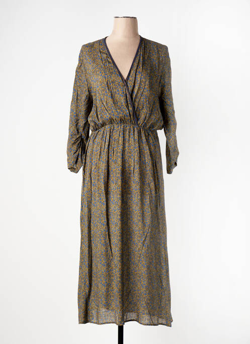 Robe longue vert EVA KAYAN pour femme