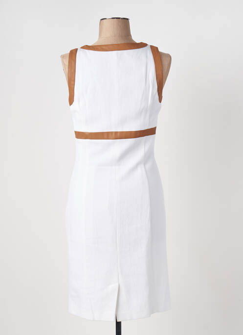 Robe mi-longue blanc CAROLINE BISS pour femme
