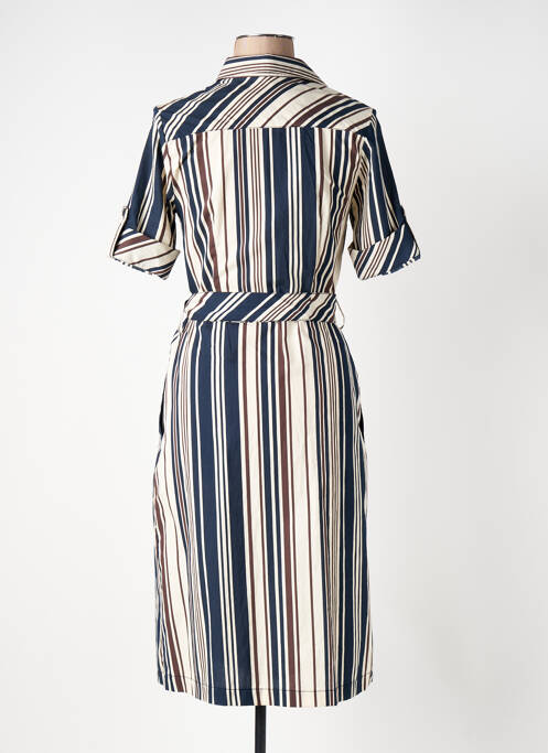 Robe mi-longue bleu DEVERNOIS pour femme