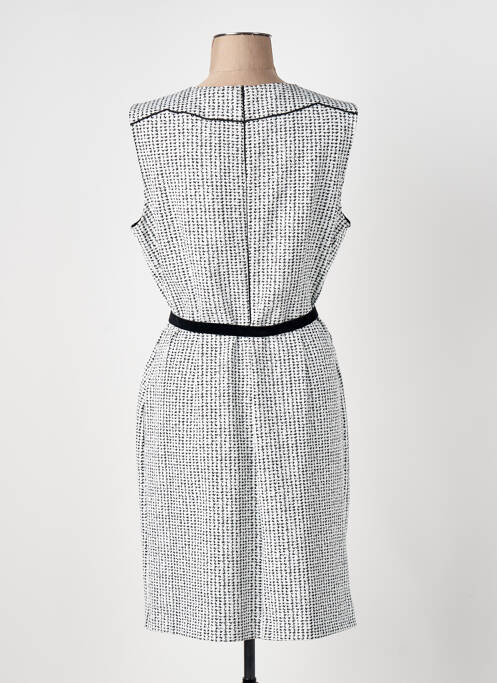 Robe mi-longue noir CAROLINE BISS pour femme