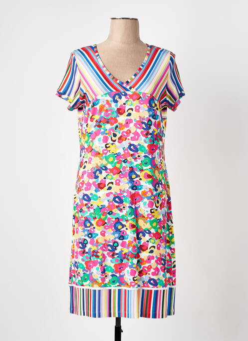 Robe mi-longue rouge OLIVIER PHILIPS pour femme