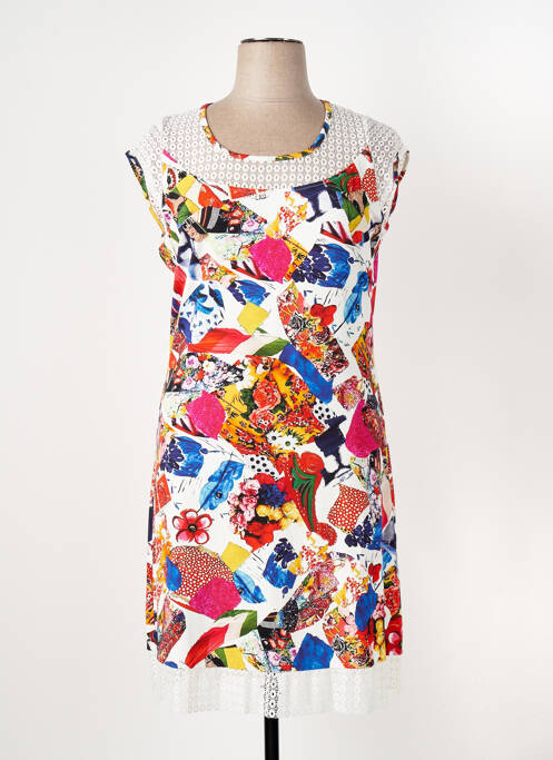 Robe mi-longue rouge OLIVIER PHILIPS pour femme