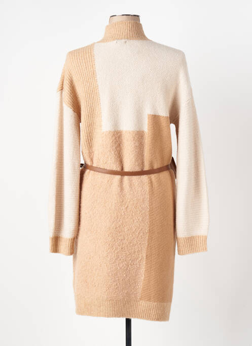 Robe pull beige CAROLINE BISS pour femme