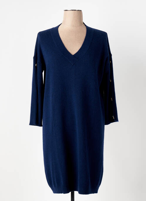 Robe pull bleu DUE AMANTI pour femme