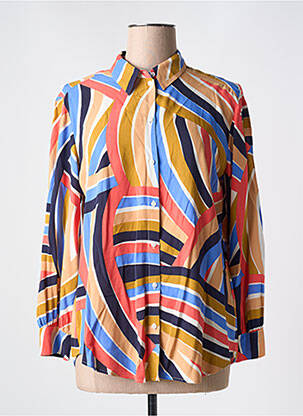 Chemisier coupe droite manches longues jaune GERRY WEBER femme