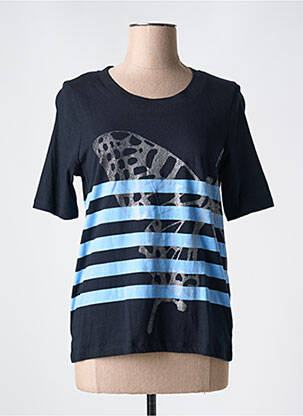 T-shirt sérigraphie manches courtes bleu GERRY WEBER femme