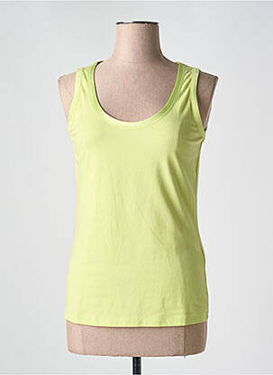 Débardeur coupe ajustée sans manche vert GERRY WEBER femme