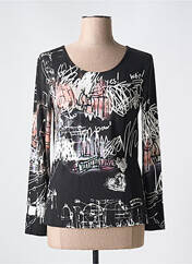 T-shirt noir FUEGO WOMAN pour femme seconde vue