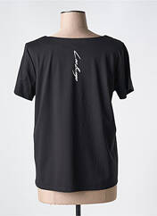 T-shirt noir LEO & UGO pour femme seconde vue