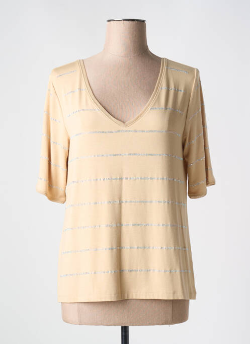 T-shirt beige FUEGO WOMAN pour femme