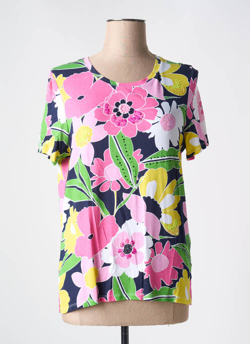 T-shirt rose LEO & UGO pour femme