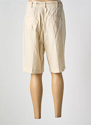 Bermuda coupe droite beige BASLER femme