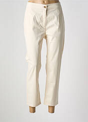 Pantalon 7/8 beige DEVERNOIS pour femme seconde vue