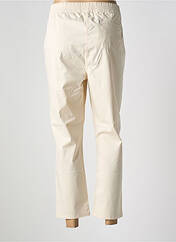 Pantalon 7/8 beige DEVERNOIS pour femme seconde vue