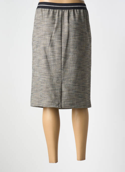 Jupe courte poches gris DEVERNOIS femme