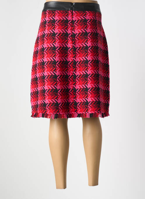 Jupe courte rouge LESLIE pour femme