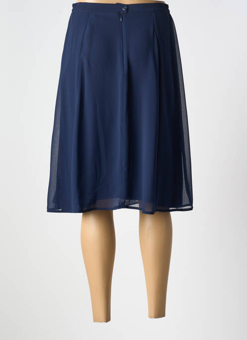 Jupe mi-longue bleu GREGORY PAT pour femme