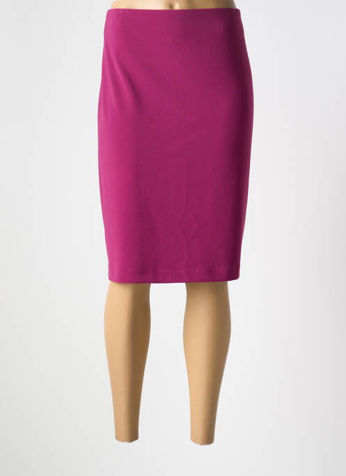 Jupe mi-longue violet JOSEPH RIBKOFF pour femme