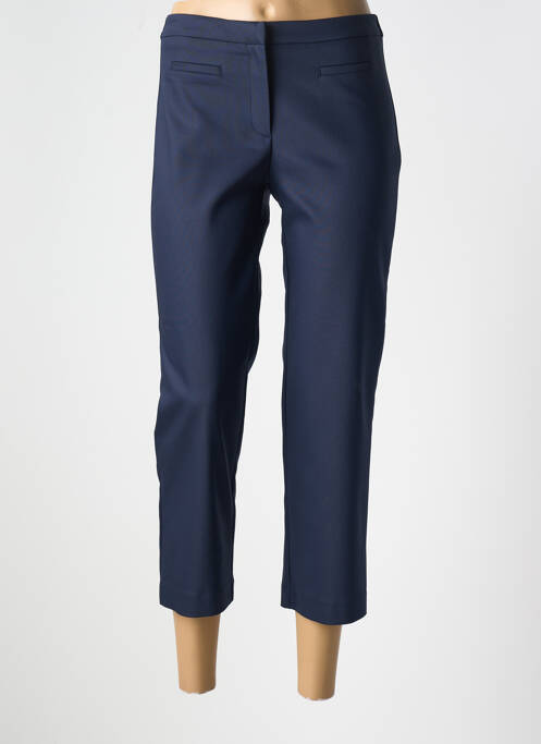Pantalon 7/8 bleu DEVERNOIS pour femme