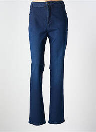 Jeans coupe slim stretch taille normale bleu GREGORY PAT femme